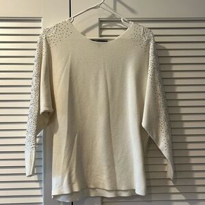 Sweet rain white blouse